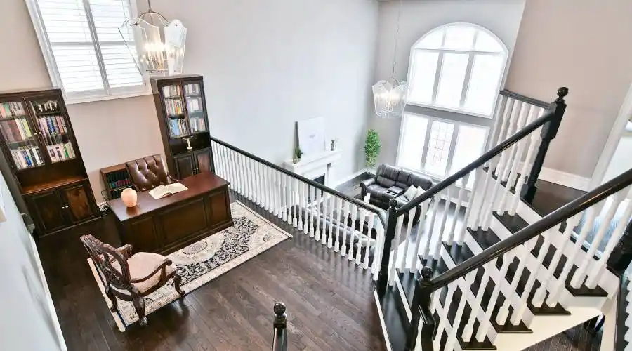  Library overlooking Great Room